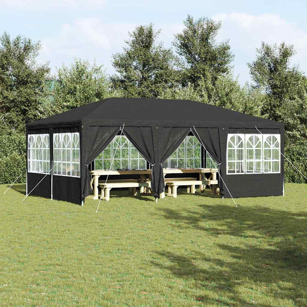 Tenda de Festa Antracite 600 x 400 x 266 cm Polietileno
