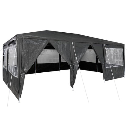 Tenda de Festa Antracite 600 x 400 x 266 cm Polietileno
