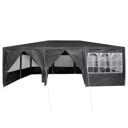 Tenda de Festa Antracite 600 x 400 x 266 cm Polietileno