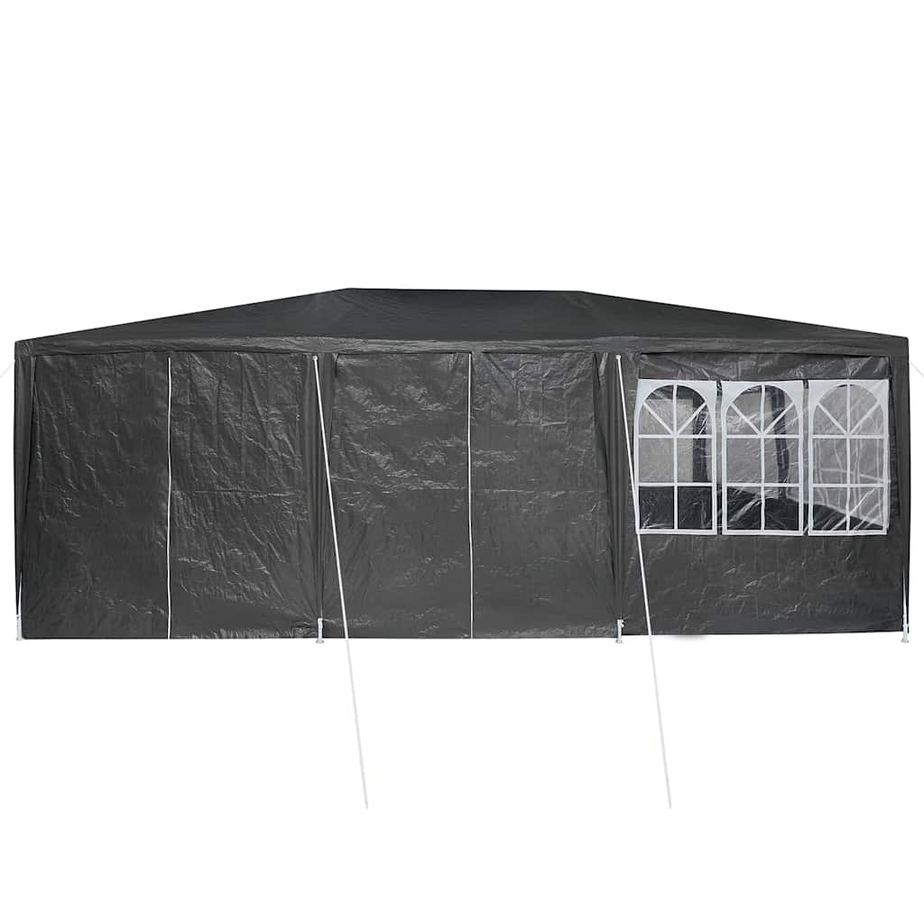 Tenda de Festa Antracite 600 x 400 x 266 cm Polietileno