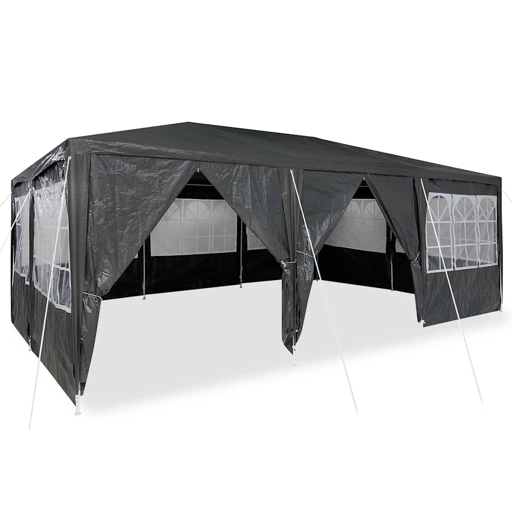 Tenda de Festa Antracite 600 x 400 x 266 cm Polietileno