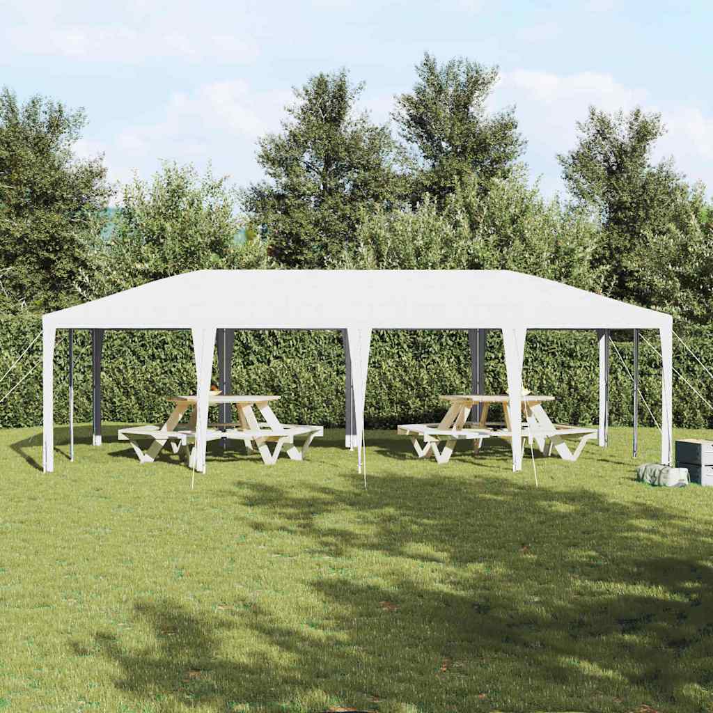 Tenda de Festa Branco 800 x 400 x 266 cm Polietileno e Aço