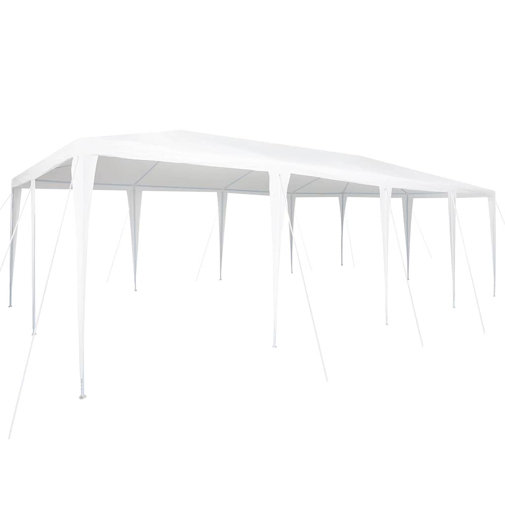 Tenda de Festa Branco 800 x 400 x 266 cm Polietileno e Aço