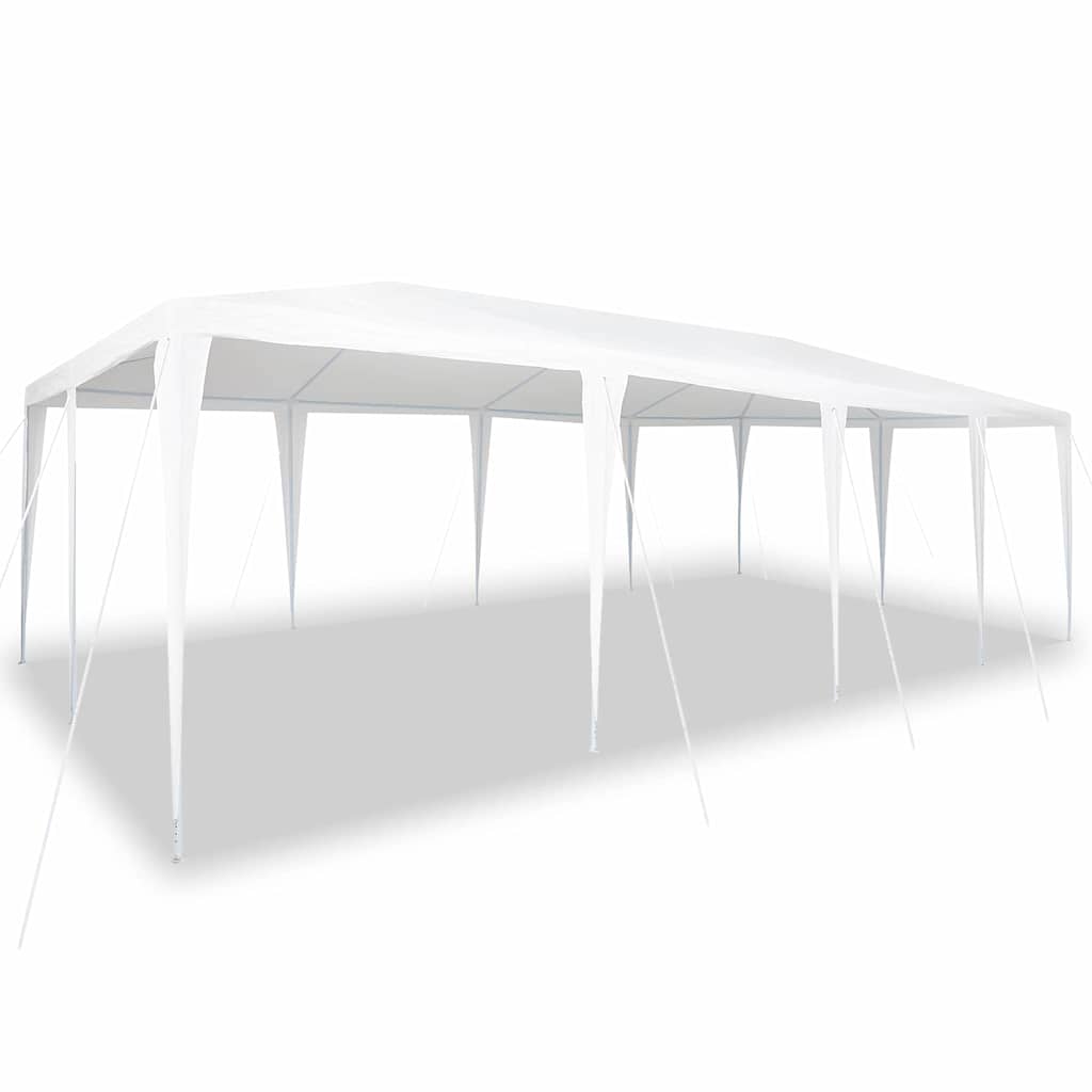 Tenda de Festa Branco 800 x 400 x 266 cm Polietileno e Aço