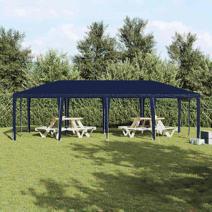 Tenda de Festa Azul 800 x 400 x 266 cm Polietileno e Aço