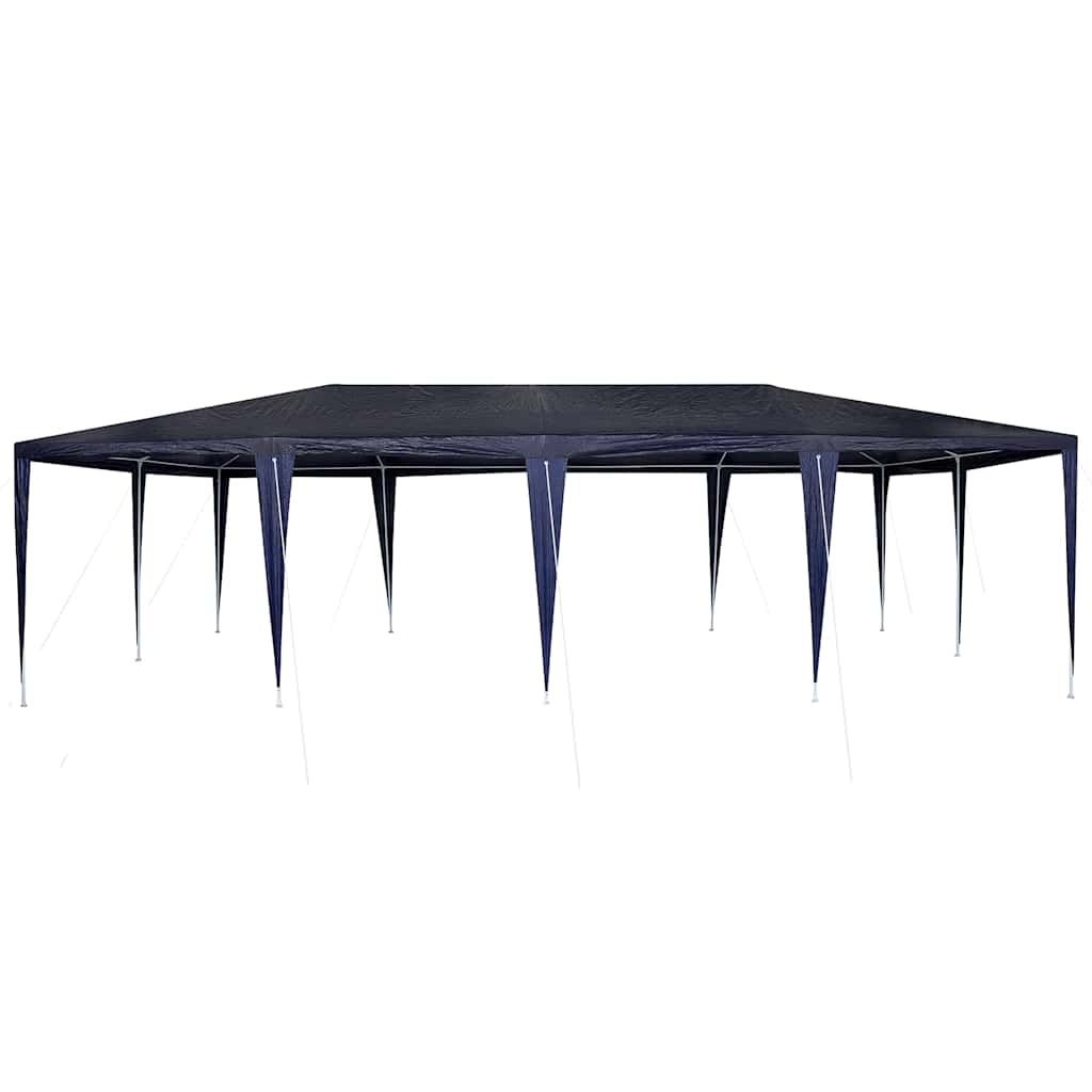 Tenda de Festa Azul 800 x 400 x 266 cm Polietileno e Aço