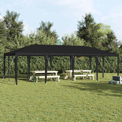 Tenda de Festa Antracite 800 x 400 x 266 cm Polietileno e Aço