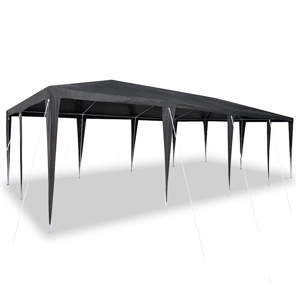 Tenda de Festa Antracite 800 x 400 x 266 cm Polietileno e Aço