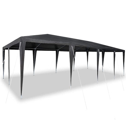 Tenda de Festa Antracite 800 x 400 x 266 cm Polietileno e Aço