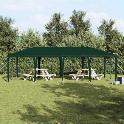 Tenda de Festa Verde 800 x 400 x 266 cm Polietileno e Aço