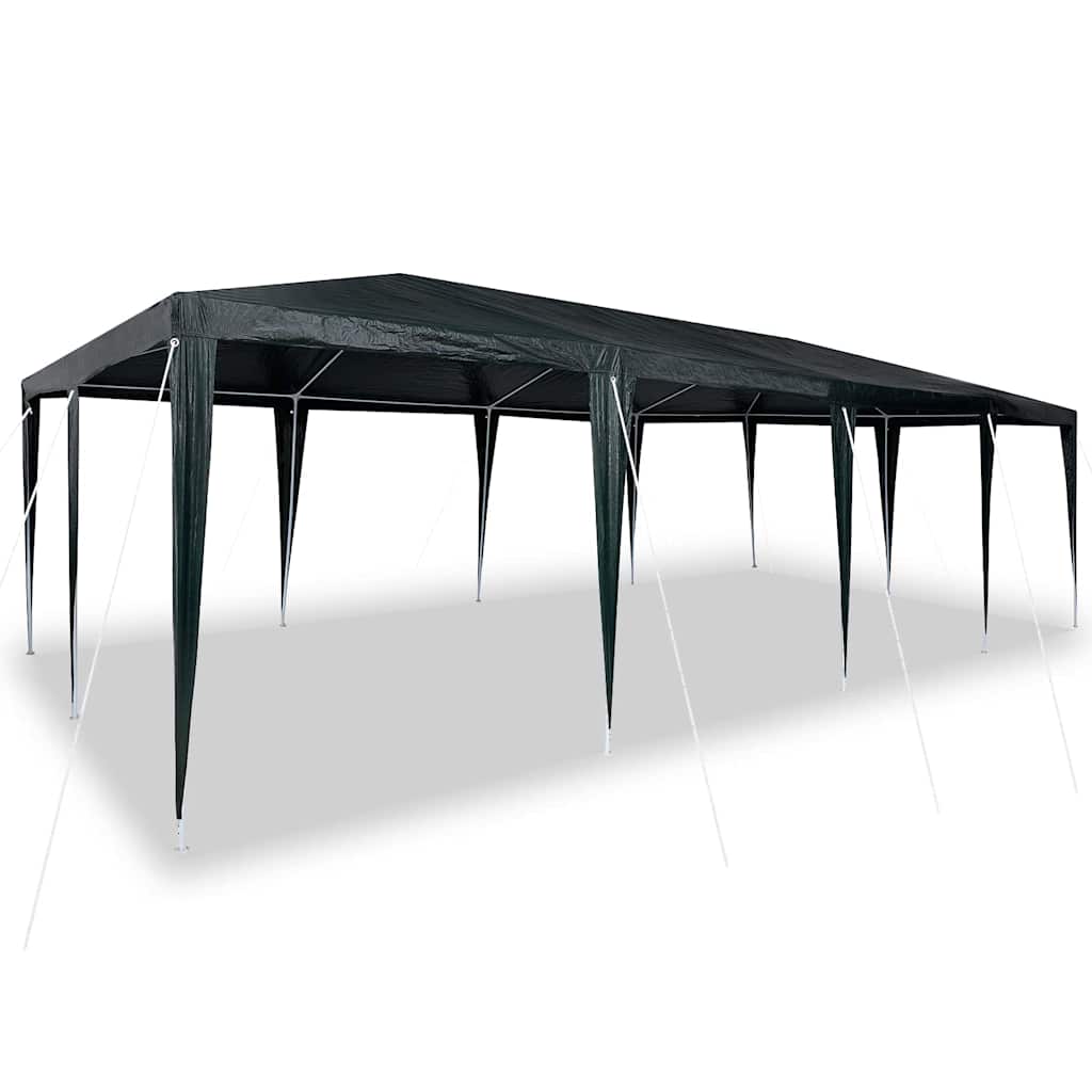 Tenda de Festa Verde 800 x 400 x 266 cm Polietileno e Aço
