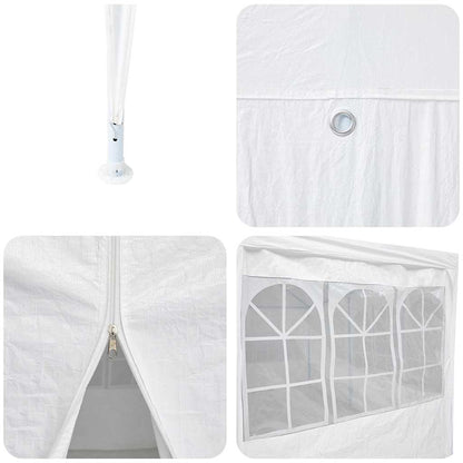 Tenda de Festa Branco 800 x 400 x 266 cm Polietileno