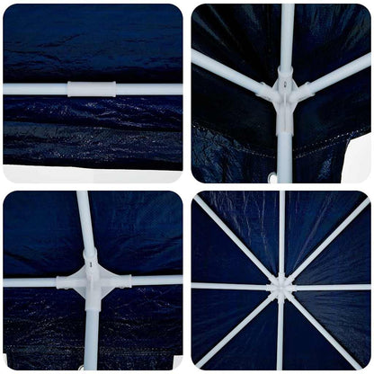 Tenda de Festa Azul 800 x 400 x 266 cm Polietileno