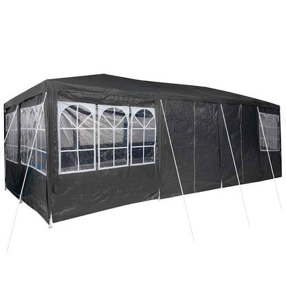 Tenda de Festa Antracite 800 x 400 x 266 cm Polietileno
