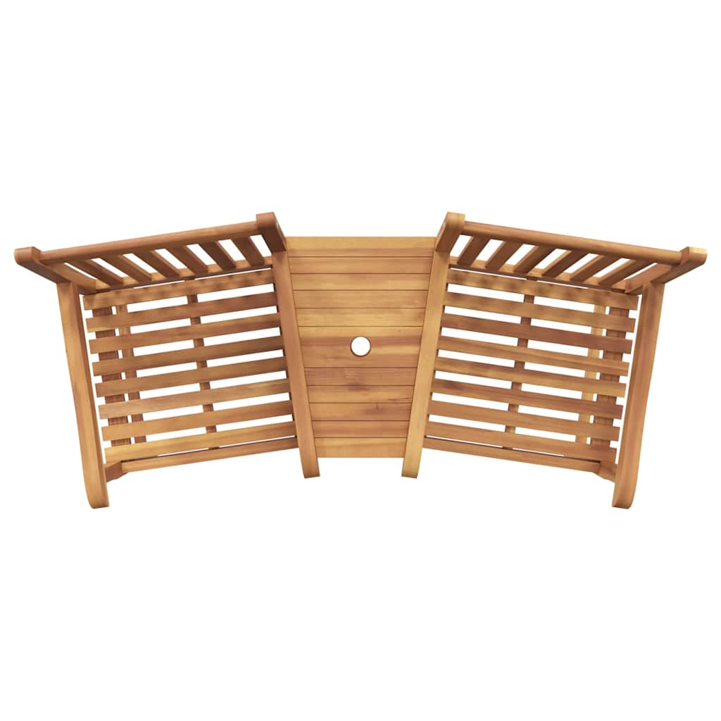 Cadeiras para Exterior Castanho 152 x 63 x 89 cm