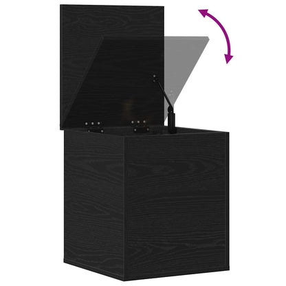 Caixa de Armazenamento Carvalho preto 40 x 42 x 46 cm