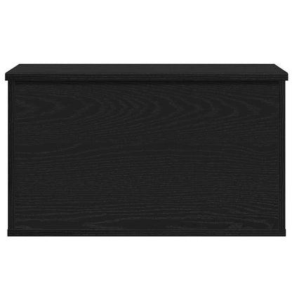 Caixa de Armazenamento Carvalho preto 60 x 35 x 35 cm