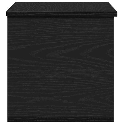 Caixa de Armazenamento Carvalho preto 60 x 35 x 35 cm