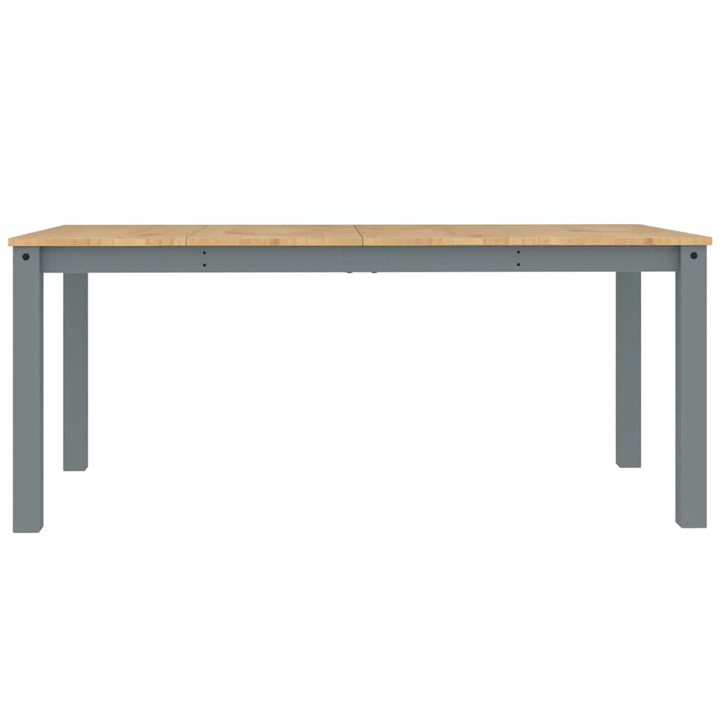 3 pcs conjunto de jantar Panama madeira pinho maciça cinzento