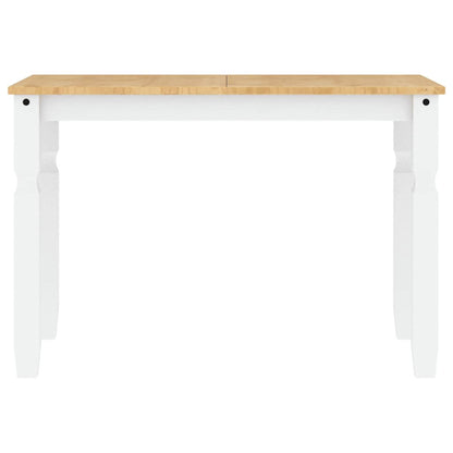 3 pcs conjunto de jantar Panama madeira pinho maciça branco