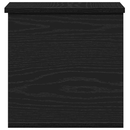 Caixa de Armazenamento Carvalho preto 30 x 35 x 35 cm
