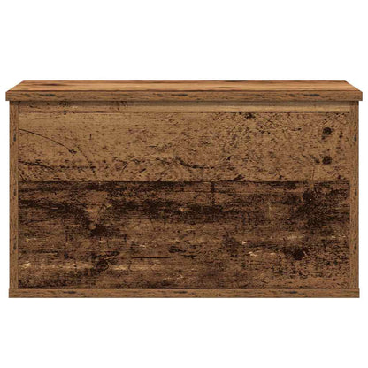 Caixa de Armazenamento Madeira antiga 60 x 35 x 35 cm