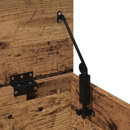 Caixa de Armazenamento Madeira antiga 102 x 35 x 35 cm