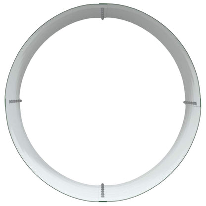 Canteiro de jardim elevado Verde 80 x 80 x 44 cm Aço
