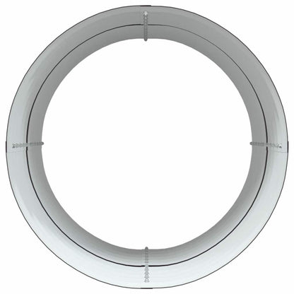 Canteiro de jardim elevado Castanho 80 x 80 x 81 cm Aço