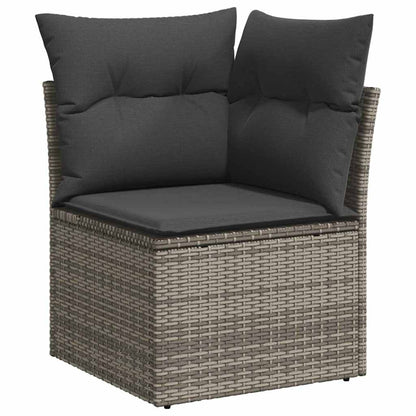 Conjunto de Sofá de Jardim 6 pcs Cinzeto 100 x 55 x 73 cm