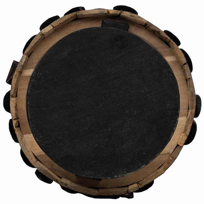 Árvore de Natal Castanho 150 cm Madeira de teca maciça