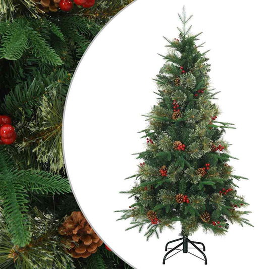 Árvore de Natal Articulada Artificial com suporte Verde 120 cm