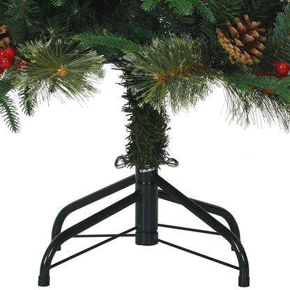 Árvore de Natal Articulada Artificial com suporte Verde 150 cm