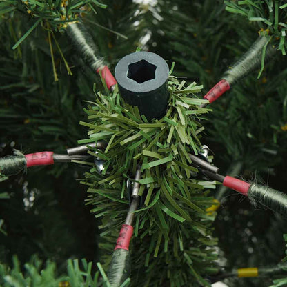 Árvore de Natal Articulada Artificial com suporte Verde 150 cm