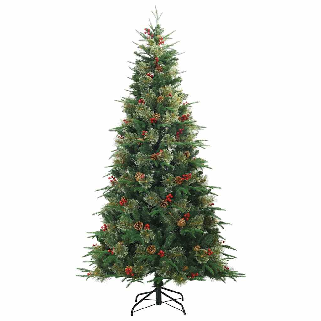 Árvore de Natal Articulada Artificial com suporte Verde 180 cm