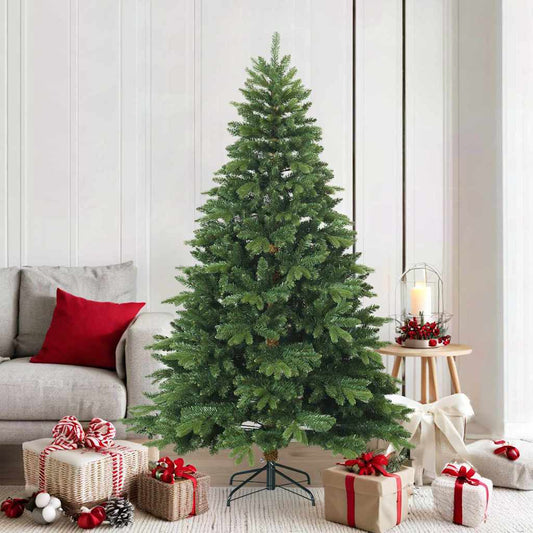 Árvore de Natal Articulada Artificial com suporte Verde 180 cm