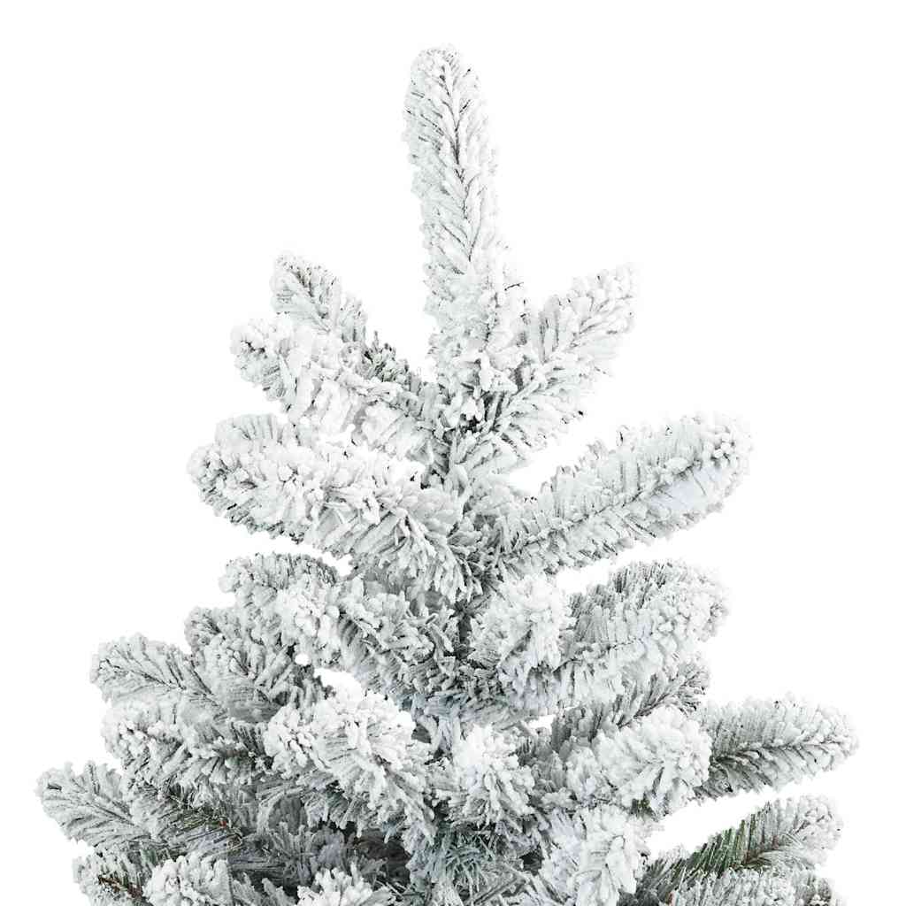 Árvore de Natal Artificial Articulada Nevado Flocked Branco