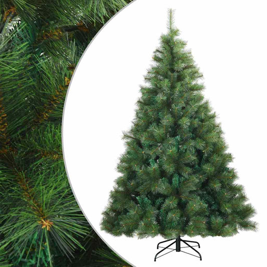 Árvore de Natal Articulada Artificial Verde 180 cm PVC, aço