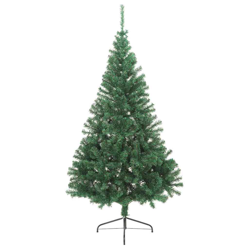 Árvore de Natal Artificial Pré-iluminada Verde 240 cm PVC