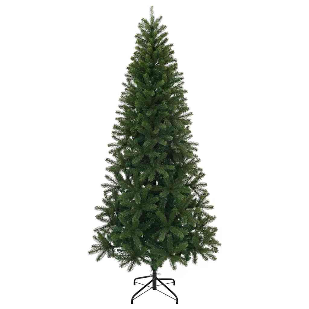 Árvore de Natal Artificial com 300 LEDs Verde 210 cm PE e PVC