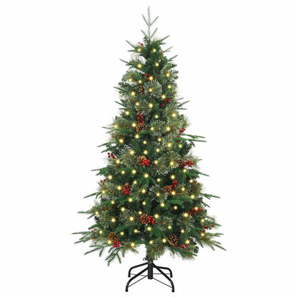 Árvore de Natal Articulada Artificial Verde 120 cm PE e PVC