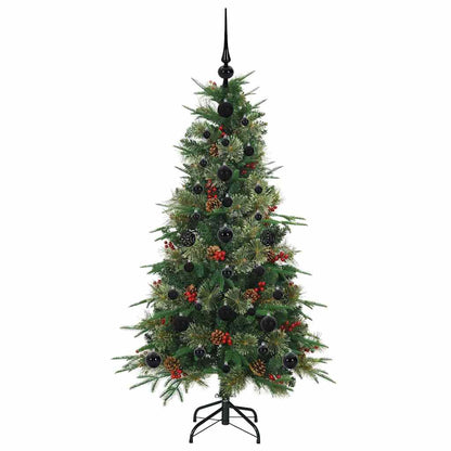 Árvore de Natal Articulada Artificial Verde 120 cm PE e PVC