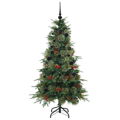 Árvore de Natal Articulada Artificial Verde 150 cm PE e PVC