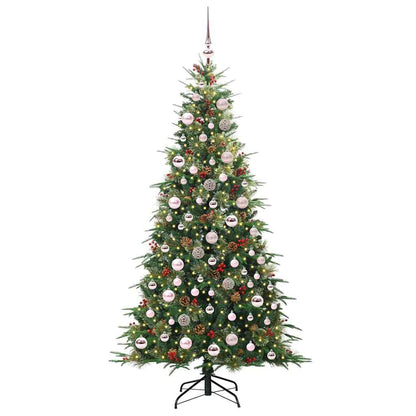 Árvore de Natal Articulada Artificial Verde 180 cm PE e PVC