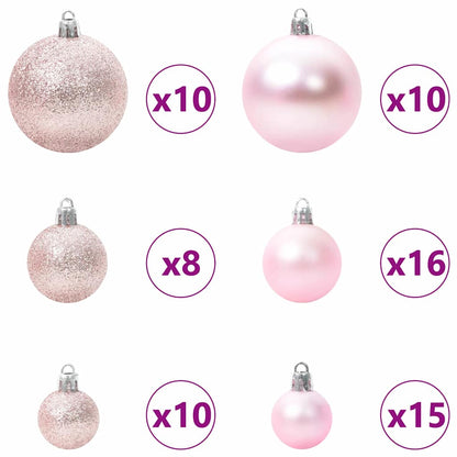 Árvore de Natal Articulada Artificial Verde 210 cm PE e PVC