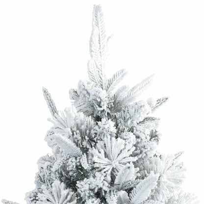Árvore de Natal Articulada Artificial Branco 180 cm PE e PVC