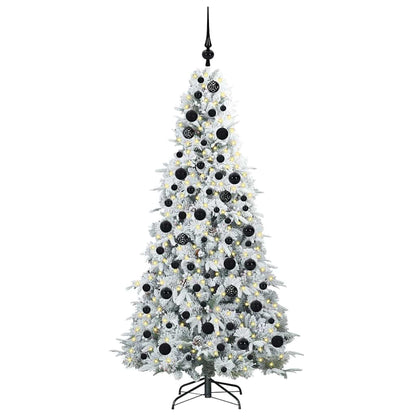 Árvore de Natal Articulada Artificial Branco 180 cm PE e PVC