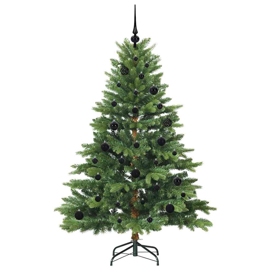 Árvore de Natal Artificial com 150 LEDs Verde 150 cm PE e PVC