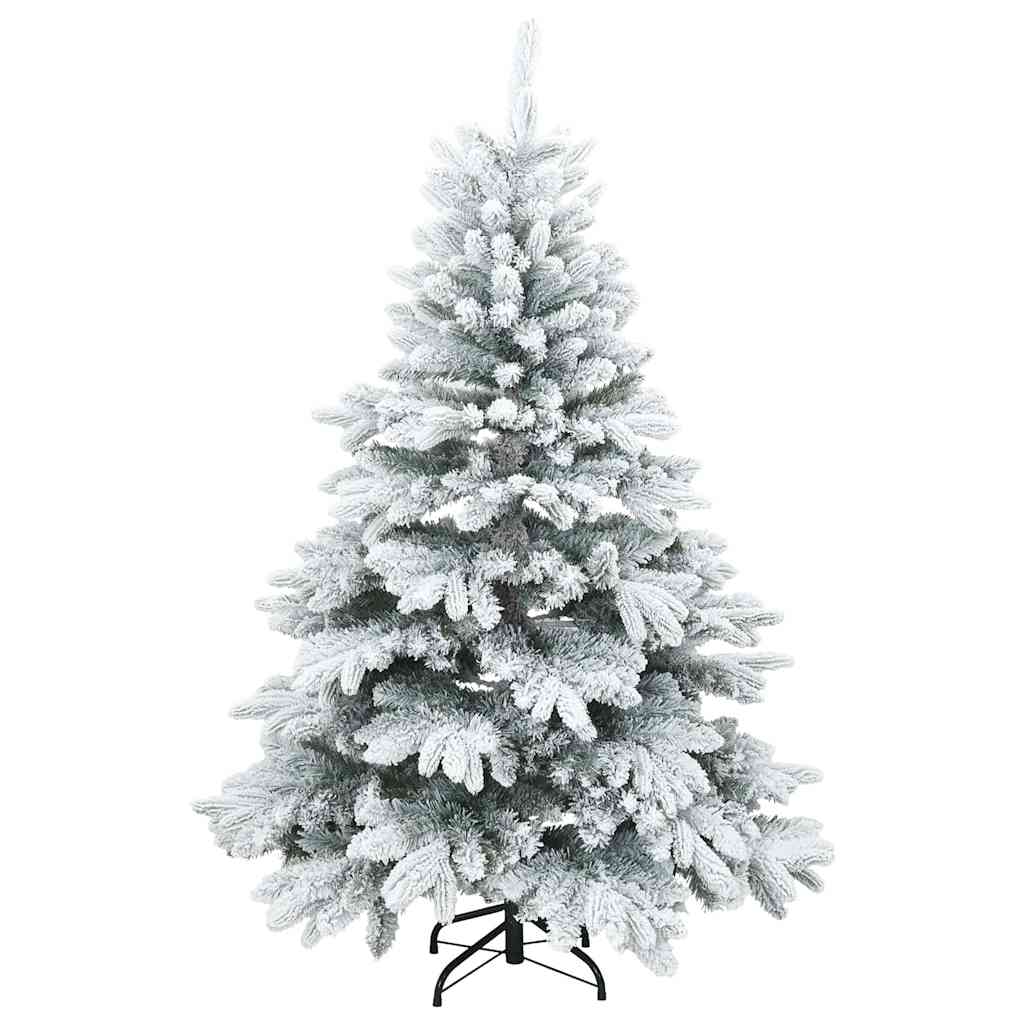 Árvore de Natal Artificial com 150 LEDs Branco 150 cm PE e PVC
