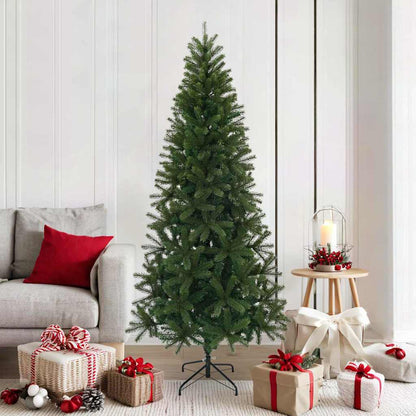 Árvore de Natal Artificial Verde 180 cm PVC, PE e aço